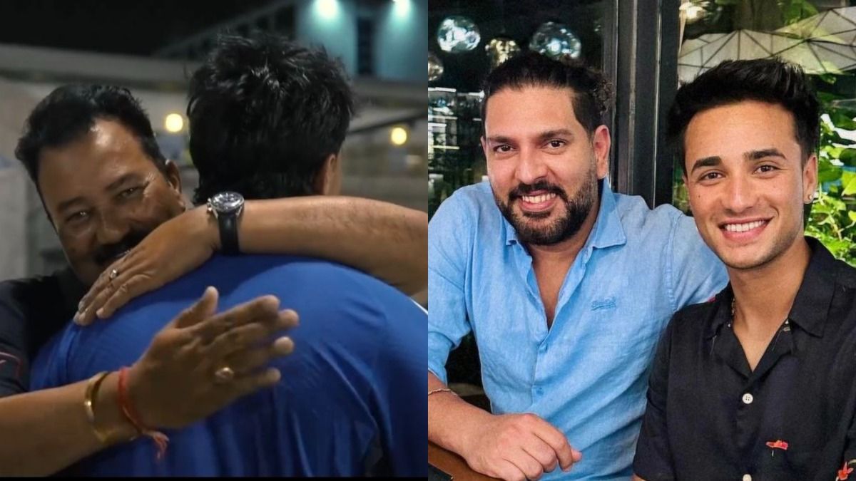 'Yuvraj Singh has a huge part in his making...': Abhishek Sharma's father lauds India legend after southpaw's hard-hitting knock vs Pakistan in Asia Cup 2025, watch VIDEO Yuvraj Singh Abhishek Sharma and Rajkumar Sharma