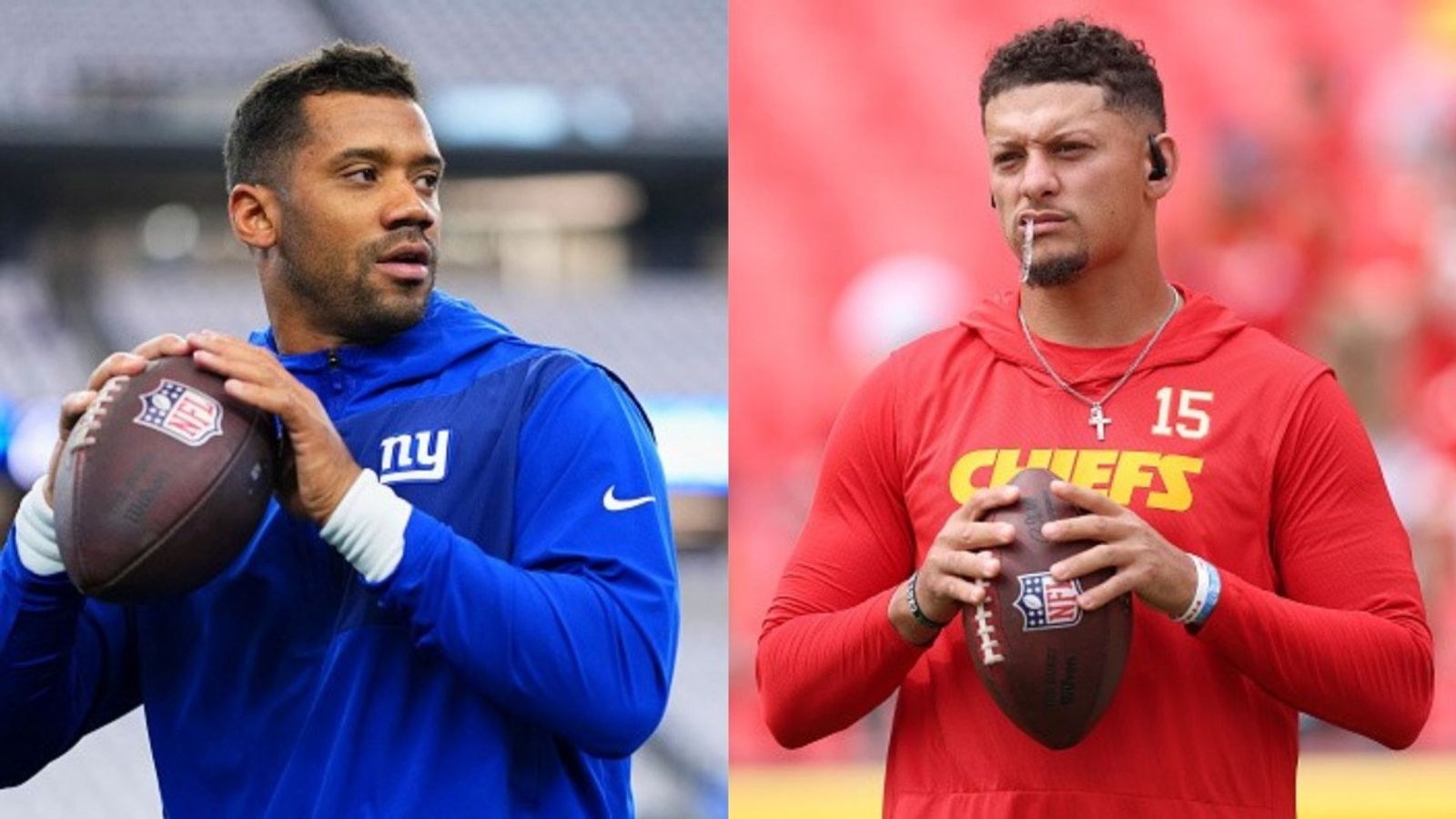 Chiefs aim to bounce back vs Giants; When and where to watch Week 3? Russell Wilson and Patrick Mahomes in the frame (Images vis Getty)