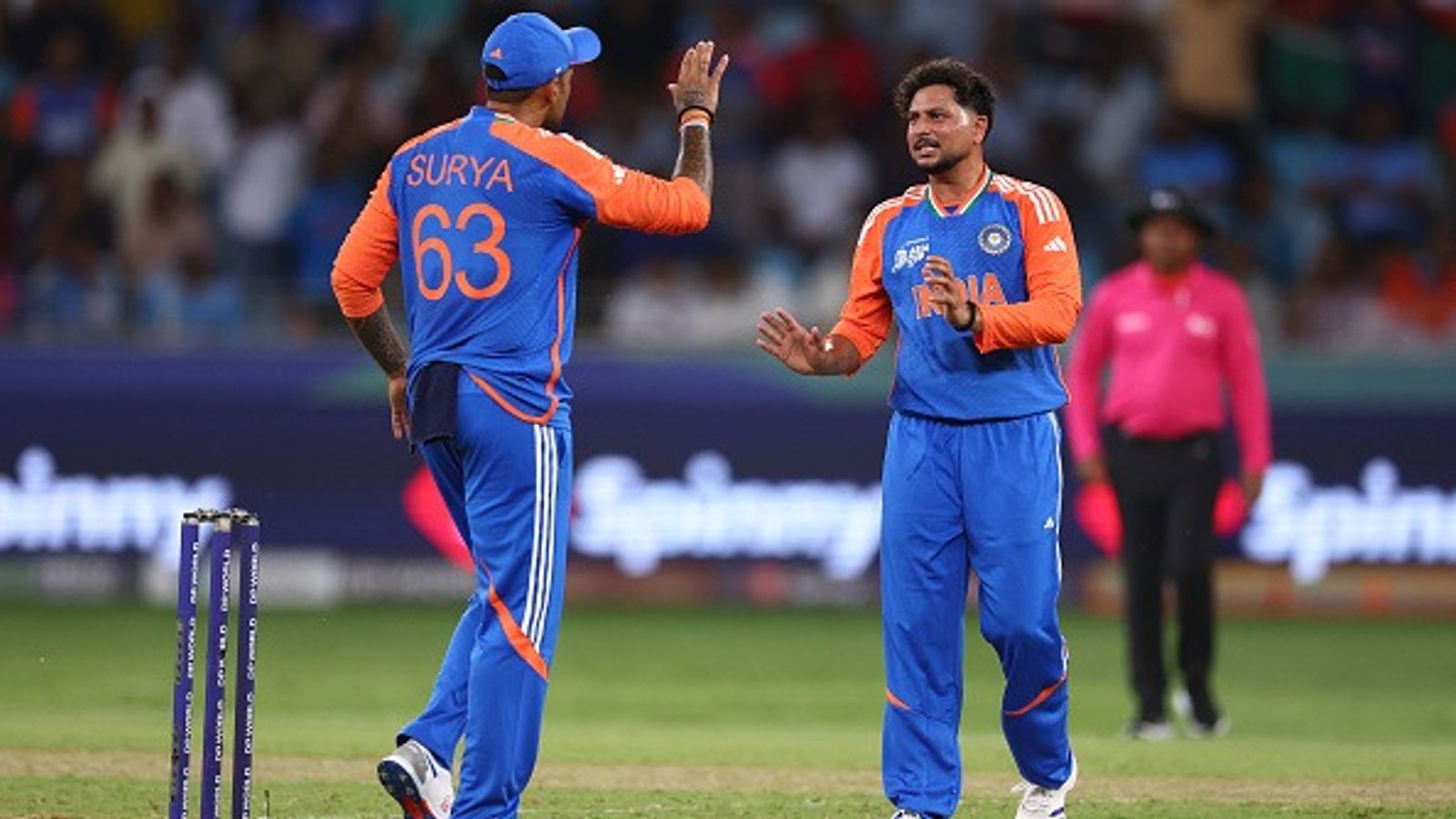 'When you step onto the field...': Kuldeep Yadav unaffected with outside noise ahead of India vs Pakistan Asia Cup Super Four clash India's Kuldeep Yadav (R) and Suryakumar Yadav in frame