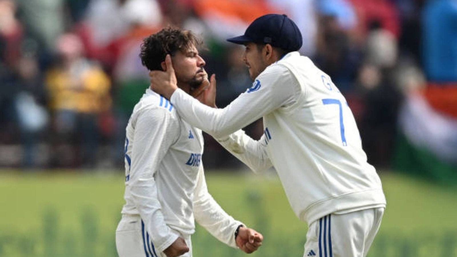 Not Washington Sundar, Anil Kumble feels this spinner can be India's 'X-factor' in Tests Kuldeep Yadav of India celebrates with Shubman Gill after dismissing Zak Crawley of England during day one of the 5th Test Match between India and England