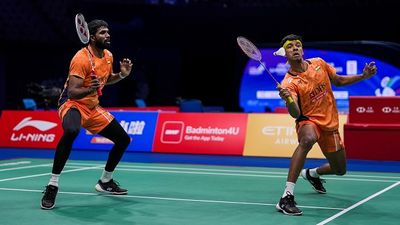China Masters: Satwiksairaj Rankireddy-Chirag Shetty cruise into final with phenomenal win over Malaysian duo India's star shuttlers Satwiksairaj Rankireddy (L) and Chirag Shetty in this frame