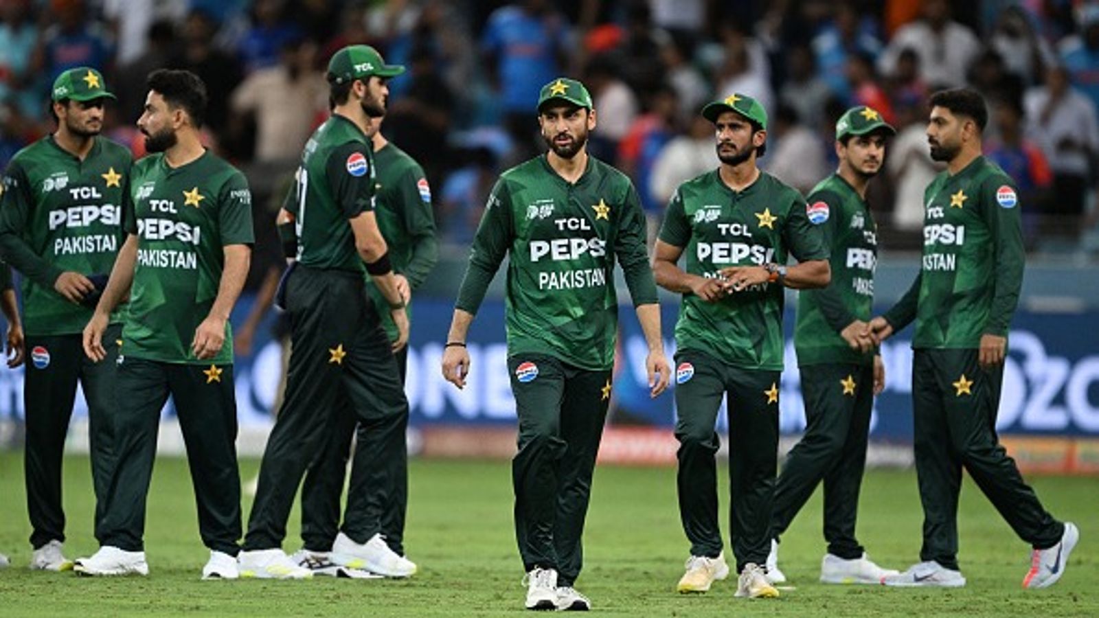 'What team did you select?': Former star tears into PCB for Pakistan's 'pathetic state' ahead of IND vs PAK Super 4 encounter Pakistan's players walk back to the pavilion in this frame