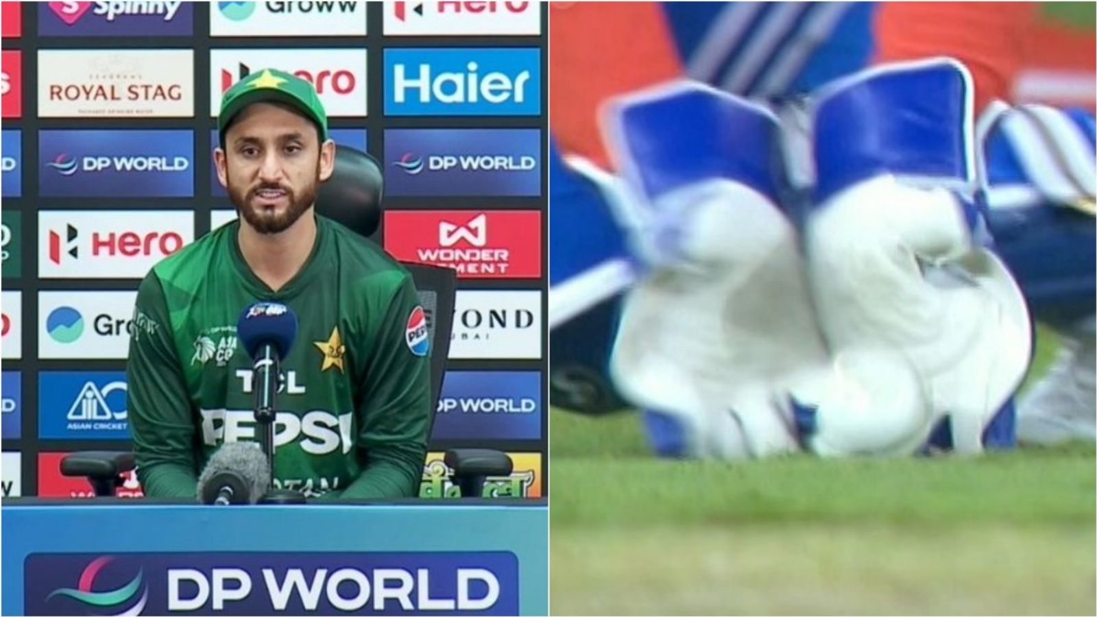'Umpires can make mistakes': Pakistan captain Salman Agha cries foul over Fakhar Zaman's dismissal after 2nd defeat in a row Pakistan captain Salman Agha speaks in the post-match press conference; Sanju Samson completes a catch during T20 Asia Cup 2025 clash.