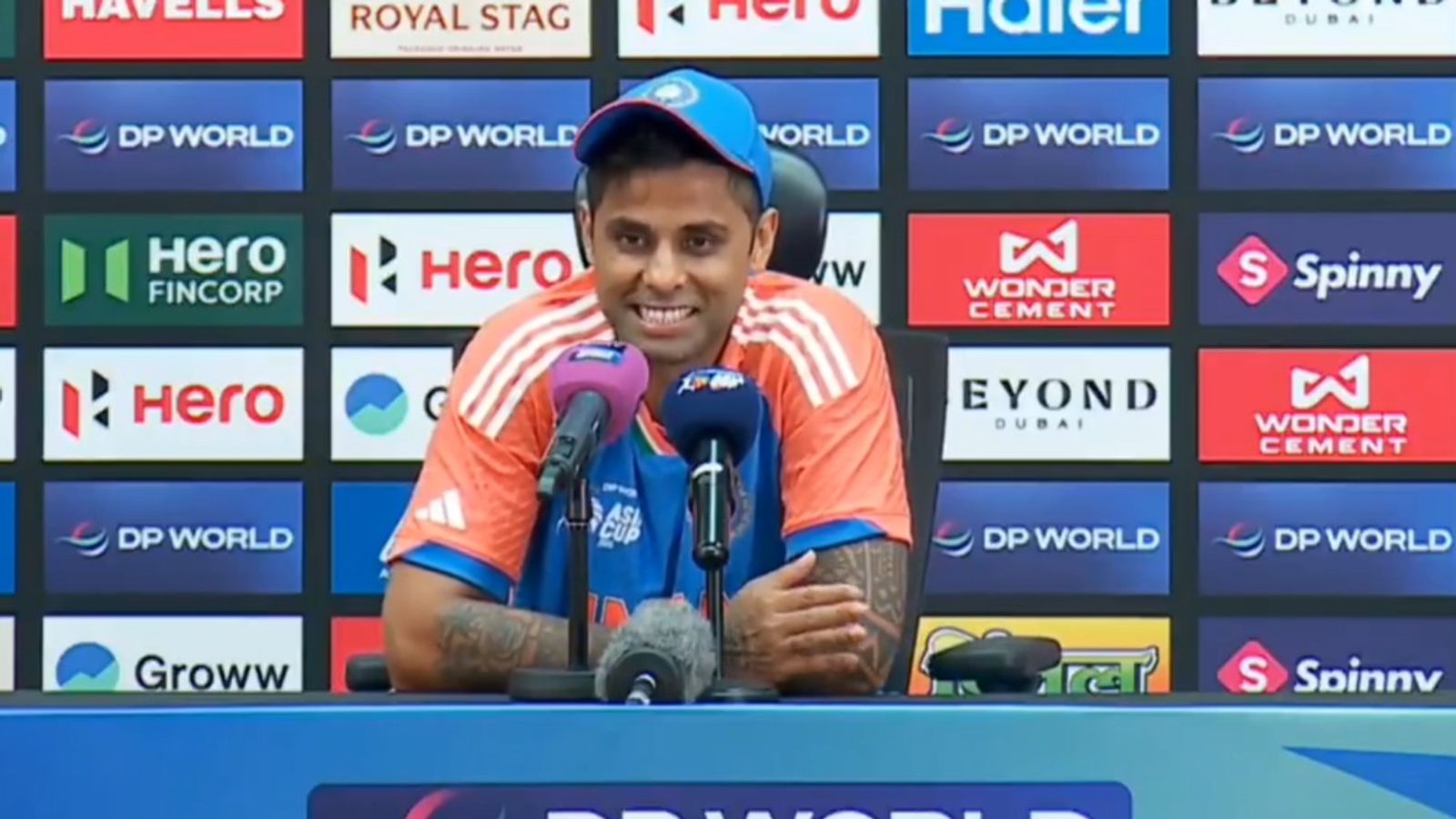 '13-0, 10-1... I don't know what the stats are. But this is not a rivalry anymore': Suryakumar Yadav's hard-hitting statement after beating Pakistan again India captain Suryakumar Yadav speaks in the post-match press conference at Dubai Cricket Stadium on September 21.