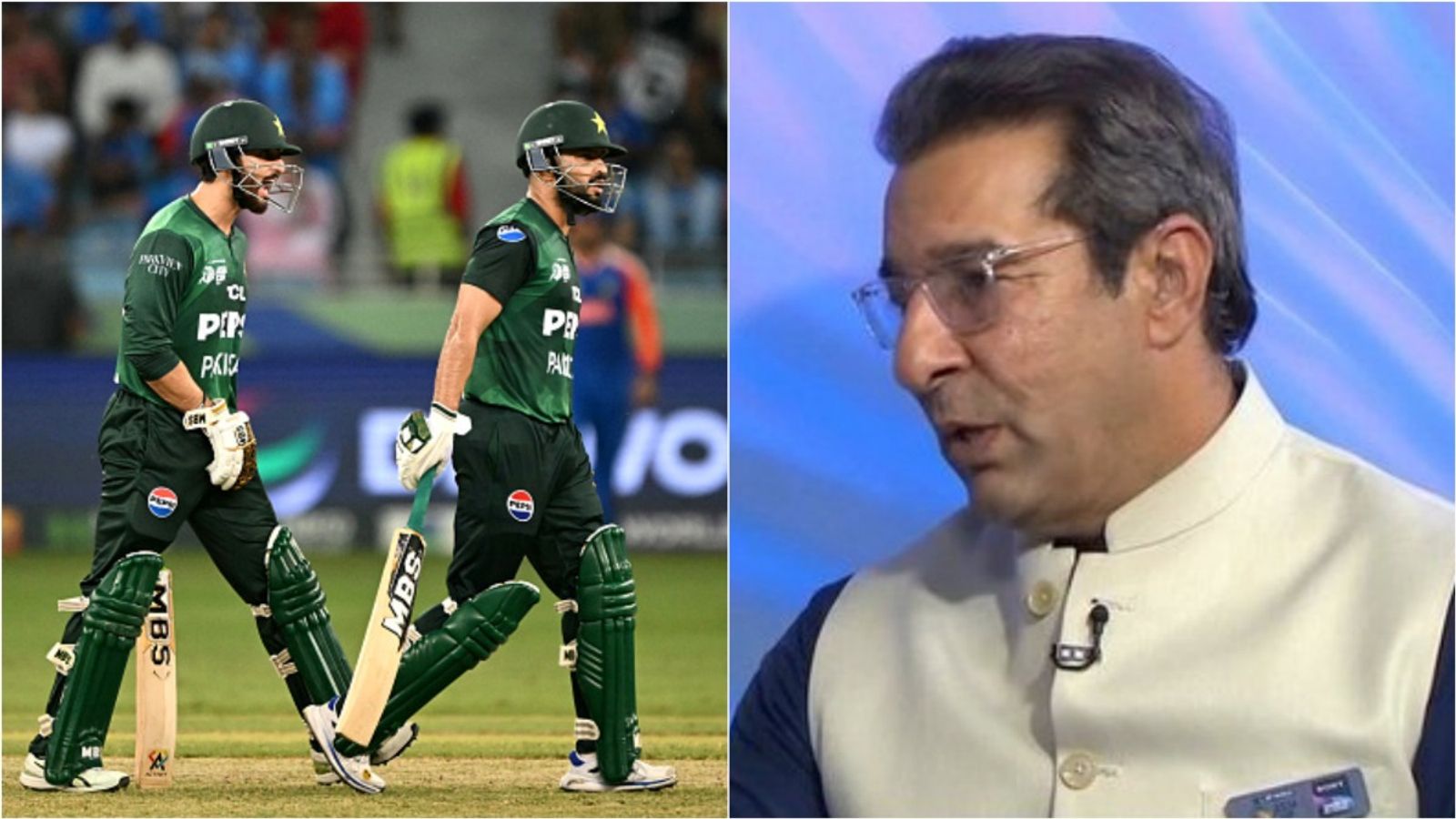 'Tough to watch Pakistan': Heartbroken Wasim Akram feels there is 'nothing to say' as Salman Agha squander early advantage vs India Pakistan captain Salman Agha with Mohammad Nawaz during T20 Asia Cup 2025 clash against India; Former Pakistan all-rounder Wasim Akram.