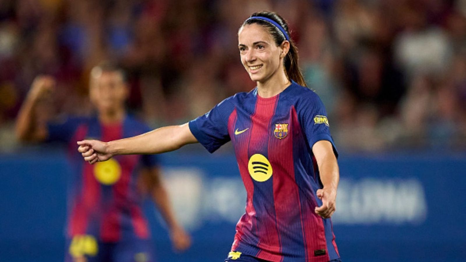Who has most women’s Ballon d’Or titles after Barcelona’s Aitana Bonmati wins her third consecutive trophy? Aitana Bonmati in the frame (Image via Getty)