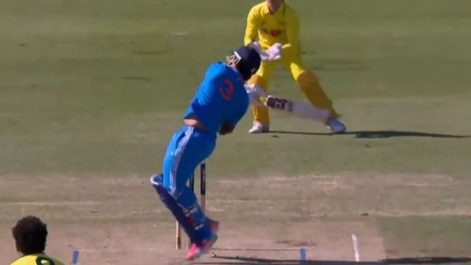 Vaibhav Suryavanshi breaks Under-19 World Cup-winning captain's record for most sixes, smashes 6 maximums in 70-run knock against Australia Vaibhav Suryavanshi plays a shot against Australia Under-19 in second Youth ODI.