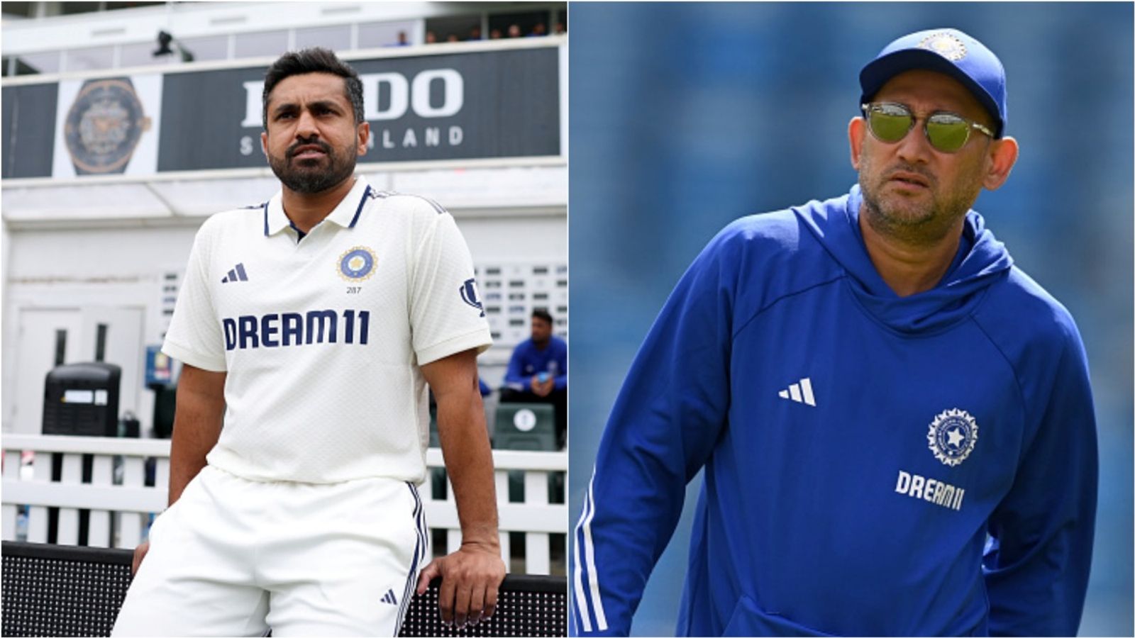 'We expected more from Karun Nair': Chief selector Ajit Agarkar's blunt reply on snub for Test series against West Indies India Test cricketer Karun Nair; Chief selector Ajit Agarkar.