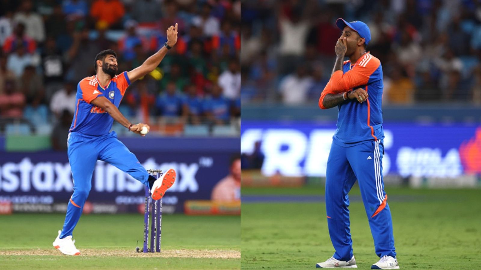 'This could hurt India': Mohammad Kaif namedrops 'Jasprit Bumrah' to warn Suryakumar Yadav of big captaincy blunder in Asia Cup India's Jasprit Bumrah (L) and Suryakumar Yadav in frame