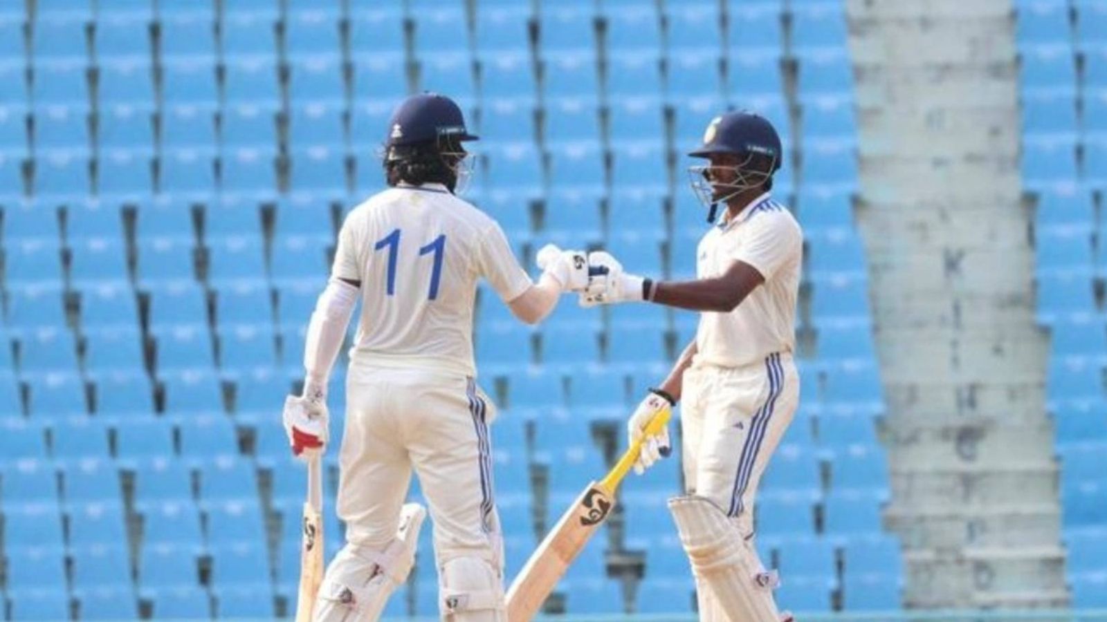 IND A vs AUS A: KL Rahul and Sai Sudharsan slam remarkable tons, carry India to 5-wicket victory on Day 4 KL Rahul and Sai Sudharsan in this frame