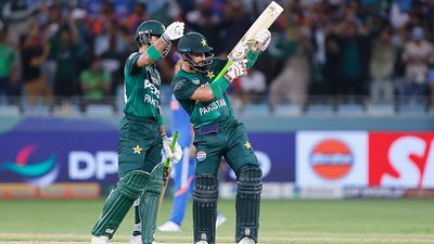 EXCLUSIVE: Sahibzada Farhan's hearing on 'Gun celebration' concludes as Pakistan batter cites absurd reason on his defence, know it all here Pakistan's Sahibzada Farhan (R) celebrates his fifty during Asia Cup match against India
