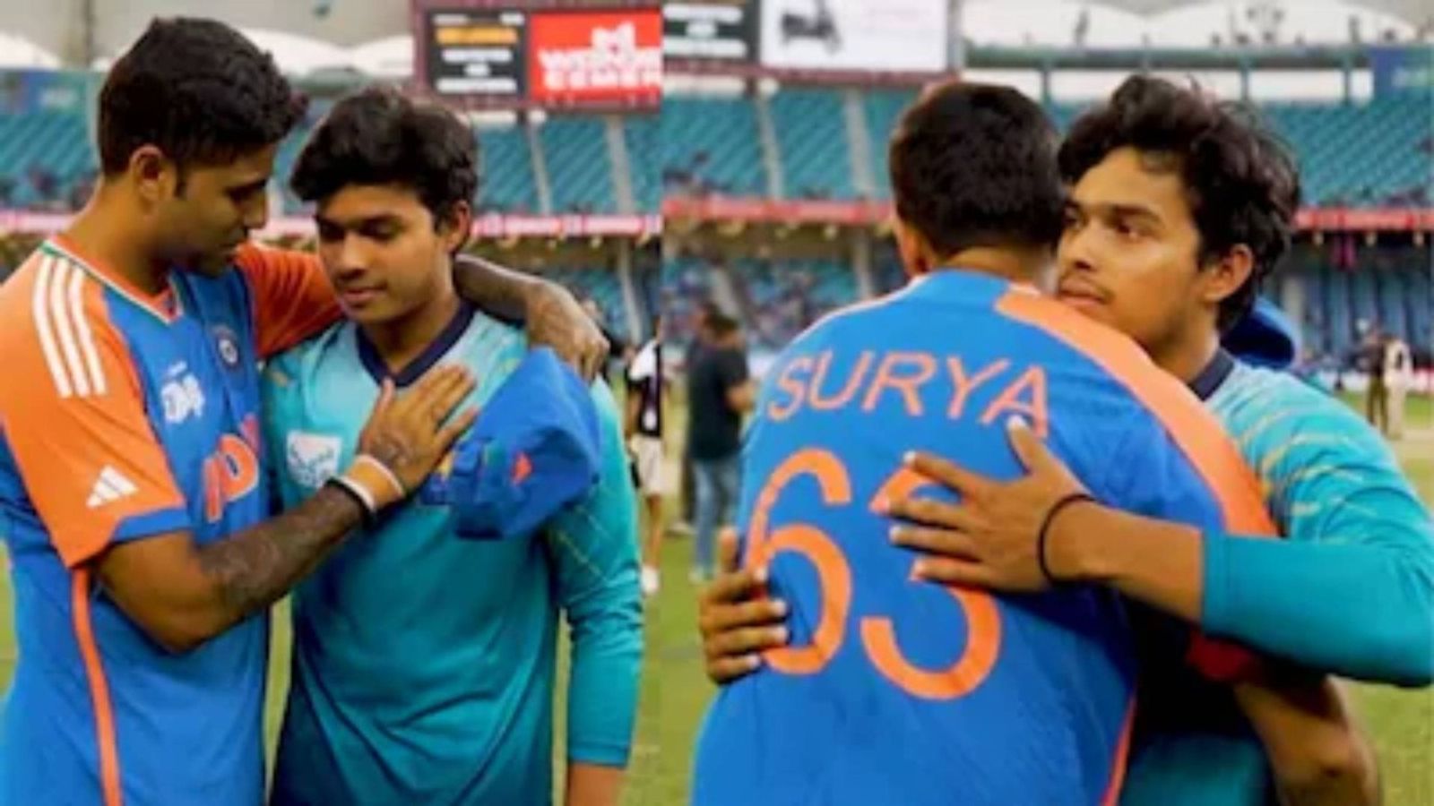 WATCH: Suryakumar Yadav's heartwarming gesture for Sri Lanka's Dunith Wellalage wins hearts, video goes viral WATCH: Suryakumar Yadav's heartwarming gesture for Sri Lanka's Dunith Wellalage wins hearts, video goes viral