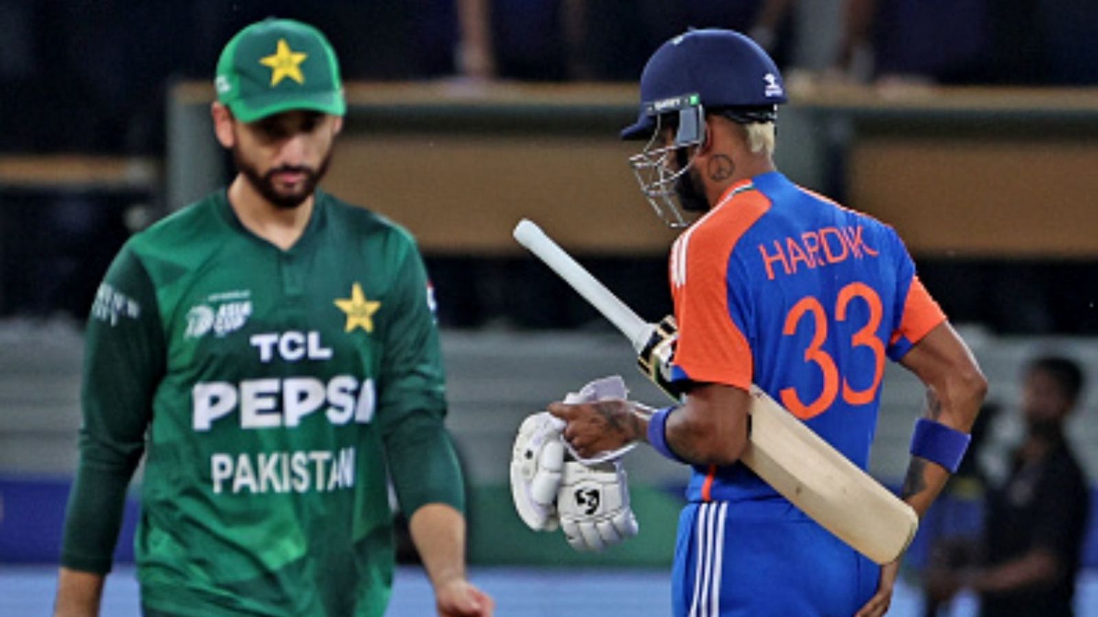 'I won't give Pakistan even a 1% chance': India's World Cup-winner slams Agha Salman-led side ahead of T20 Asia Cup 2025 final India's Hardik Pandya (R) walks back to the pavilion after their win in the end of the Asia Cup 2025 Super Four match against Pakistan at the Dubai International Stadium in Dubai on September 21, 2025.