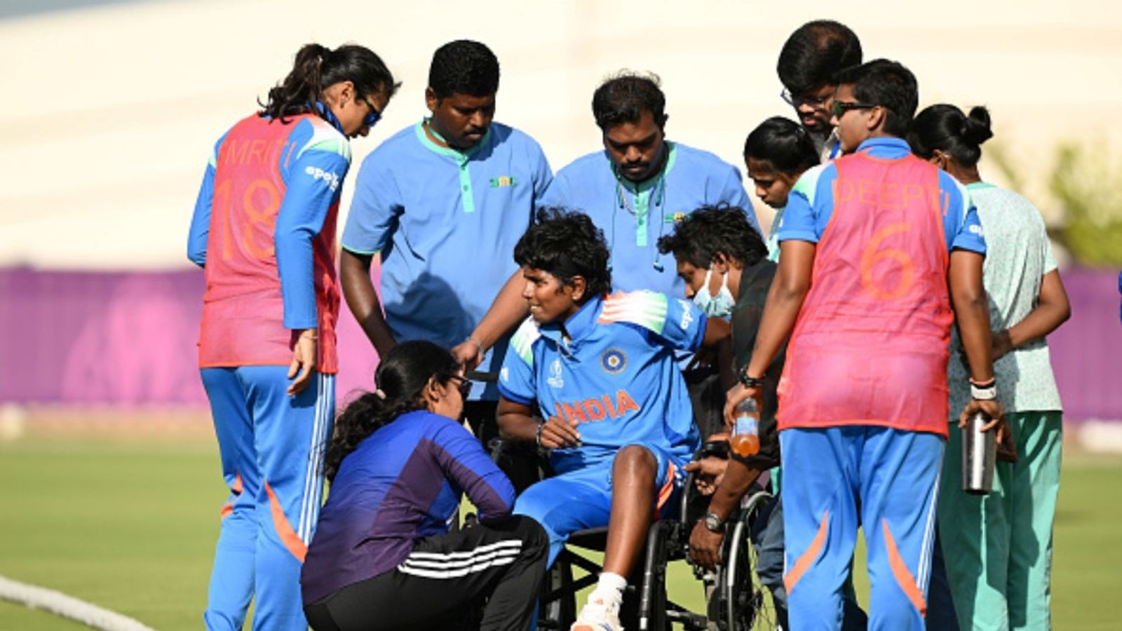'I was really scared to even get up': Arundhati Reddy opens up on freak injury in warm-up game vs England ahead of Women's ODI World Cup 2025 'I was really scared to even get up': Arundhati Reddy opens up on freak injury in warm-up game vs England ahead of Women's ODI World Cup 2025