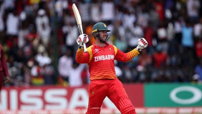 Zimbabwe's Brendan Taylor breaks Sikandar Raza's all-time T20I record with lightning 54-ball 123 in T20WC African Qualifier Zimbabwe's Brendan Taylor in this frame