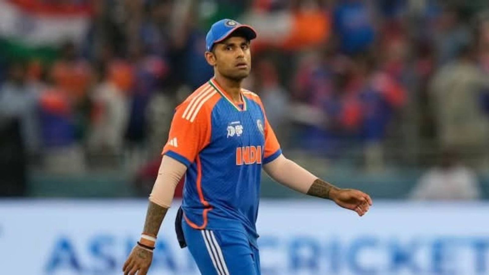 'I have never seen...': Suryakumar Yadav blasts ACC for denying India of Asia Cup trophy after victory over Pakistan Suryakumar Yadav in this frame