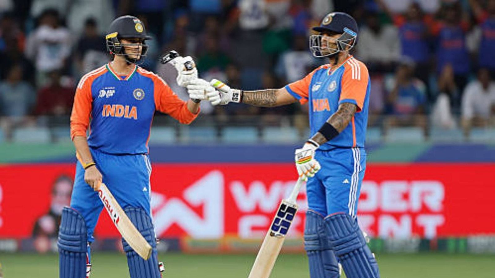 'The way they handled me at that time...': Abhishek Sharma credits Suryakumar Yadav and Gautam Gambhir for his rapid rise in T20Is Abhishek Sharma (L) and Suryakumar Yadav in this frame