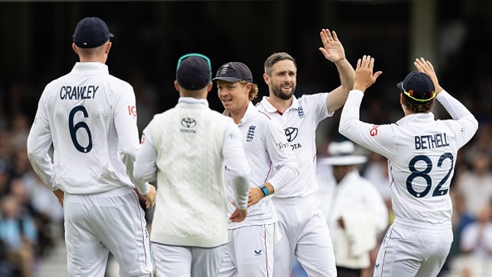 England's World Cup-winning star announces retirement from all forms of international cricket after missing spot in Ashes squad Chris Woakes of England celebrates with team mates after taking the wicket of KL Rahul of India during Day One of the 5th Rothesay Test Match between England and India at The Kia Oval on July 31, 2025 in London, England.