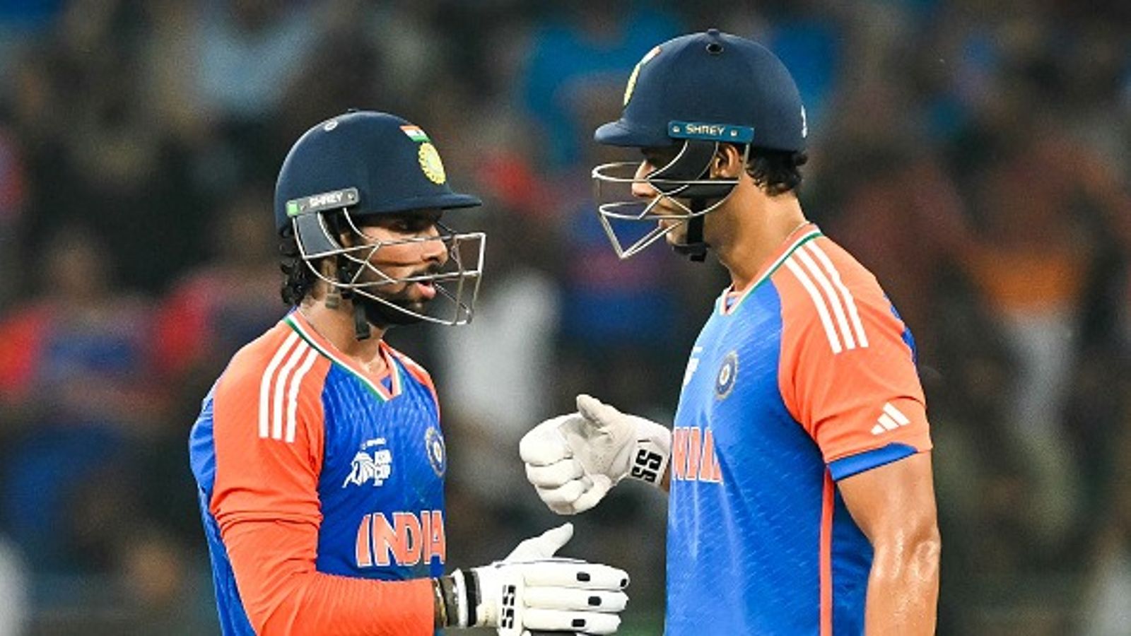 'They were saying a lot of things..Now they are not visible...': Tilak Varma reveals how he chose to respond to Pakistan's taunting during Asia Cup 2025 final, VIDEO India's Tilak Varma (L) celebrates with teammate Shivam Dube after scoring his half-century (50-run) during the Asia Cup 2025 Twenty20 international cricket final match between India and Pakistan at the Dubai International Stadium in Dubai