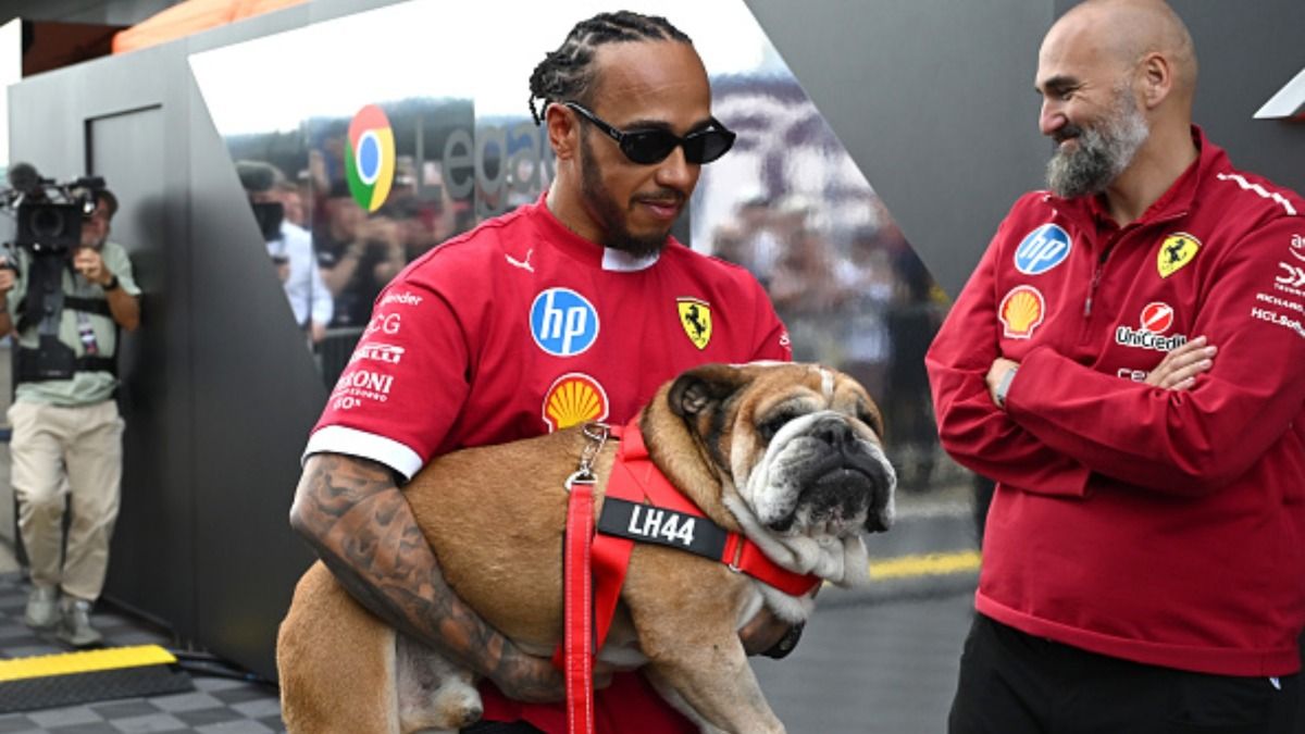 "Nothing to do with F1": Here's how internet reacted to Lewis Hamilton's dog's passing away