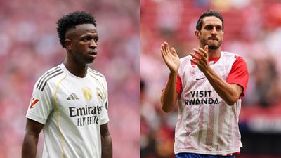 Vinicius Junior and Koke in fiery Madrid derby spat with Mbappe dragged into row Vinicius Junior and Koke in fiery Madrid derby spat with Mbappe dragged into row