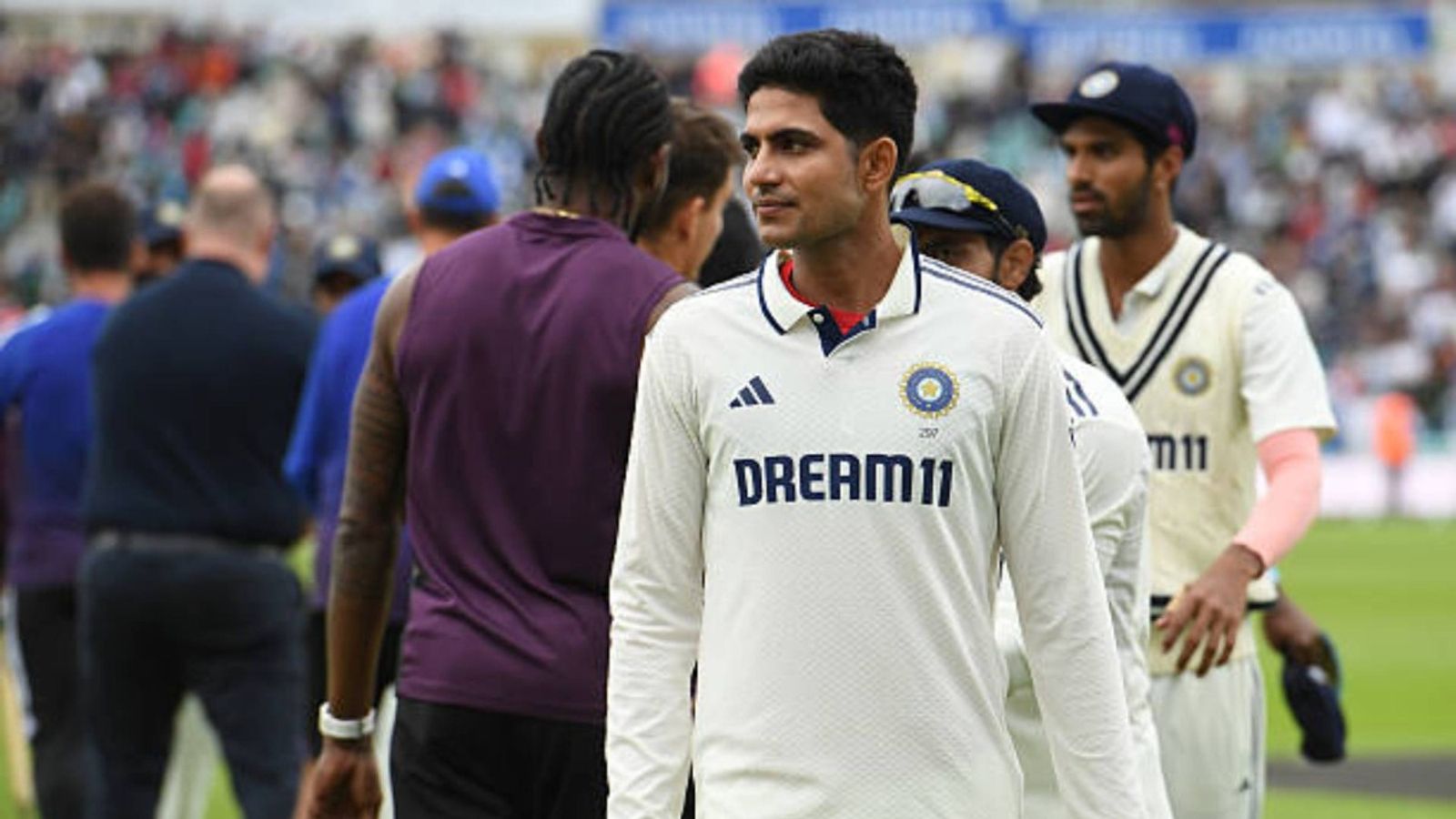 'We might be tempted to go with...': Shubman Gill shares massive update on India's playing XI for 1st Test against West Indies Shubman Gill looks on after India won the fifth Rothesay Test Match between England and India at The Kia Oval on August 4, 2025 in London, England