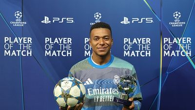 Kylian Mbappe breaks Cristiano Ronaldo's Champions League record with Hat-trick in Real Madrid's 5-0 win against Kairat Almaty SportsTak