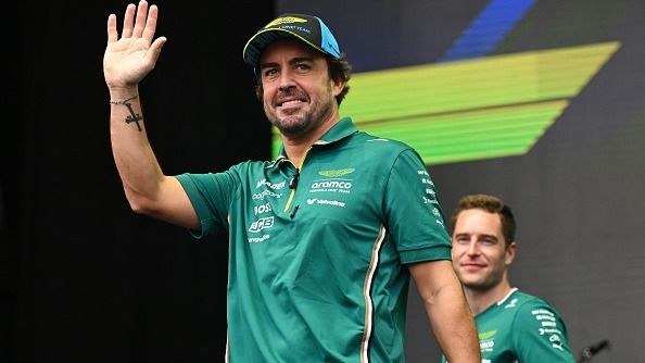 Fernando Alonso celebrates Aston Martin's strong Friday outing yet with confident pace in Singapore Grand Prix practice
