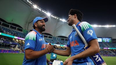 'Rohit Sharma the captain leaves behind a legacy that is tough to...': Champions Trophy-winning star shares emotional social media post as Shubman Gill appointed India's ODI captain Shubman Gill of India shake hands with teammate Rohit Sharma after the ICC Champions Trophy 2025 match between Bangladesh and India at Dubai International Cricket Stadium