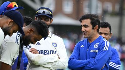 IND vs WI: Gautam Gambhir to host Team India for dinner at his residence in New Delhi ahead of 2nd Test against West Indies India bowler Mohammed Siraj shares a joke with India coach Gautam Gambhir after day five of the Fifth Test Match between England and India
