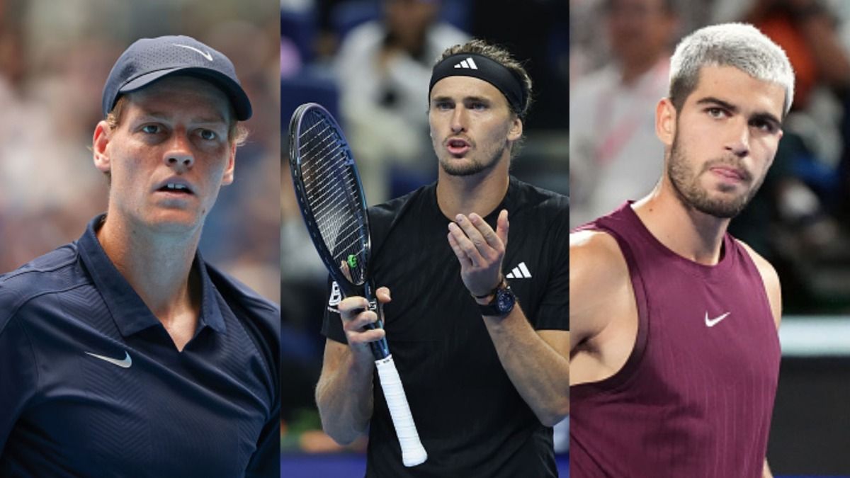 Jannik Sinner fires back at Alexander Zverev’s claims of tennis officials favoring him & Alcaraz 