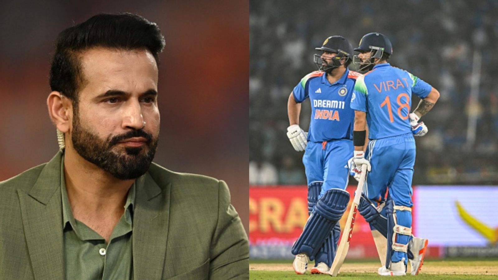 'Rohit Sharma and Virat Kohli have shown determination...': Irfan Pathan gives huge advice to batting duo to stay in contention for 2027 ODI World Cup 'Rohit Sharma and Virat Kohli have shown determination...': Irfan Pathan gives huge advice to batting duo to stay in contention for 2027 ODI World Cup