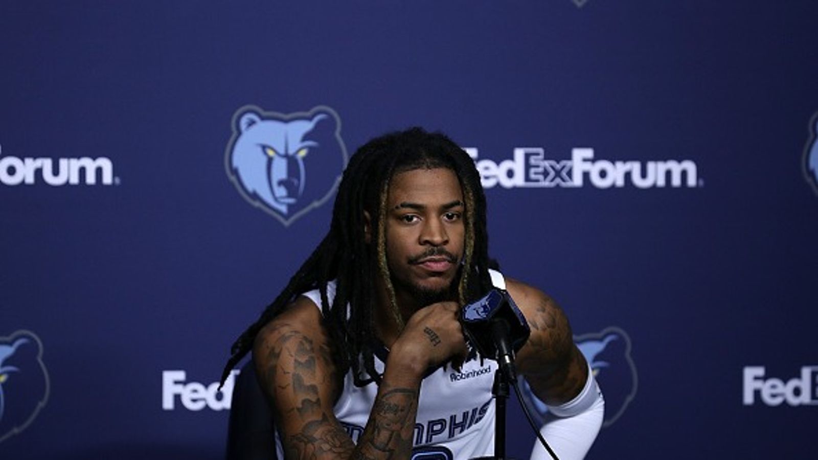 Ja Morant sidelined with ankle injury, putting Grizzlies' season opener in doubt Ja Morant sidelined with ankle injury, putting Grizzlies' season opener in doubt