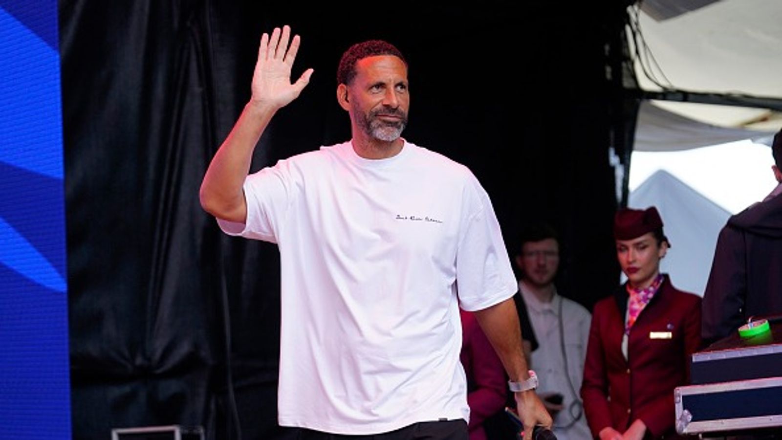 Rio Ferdinand makes honest verdict on Declan Rice vs Moises Caicedo midfield debate Rio Ferdinand in the frame.