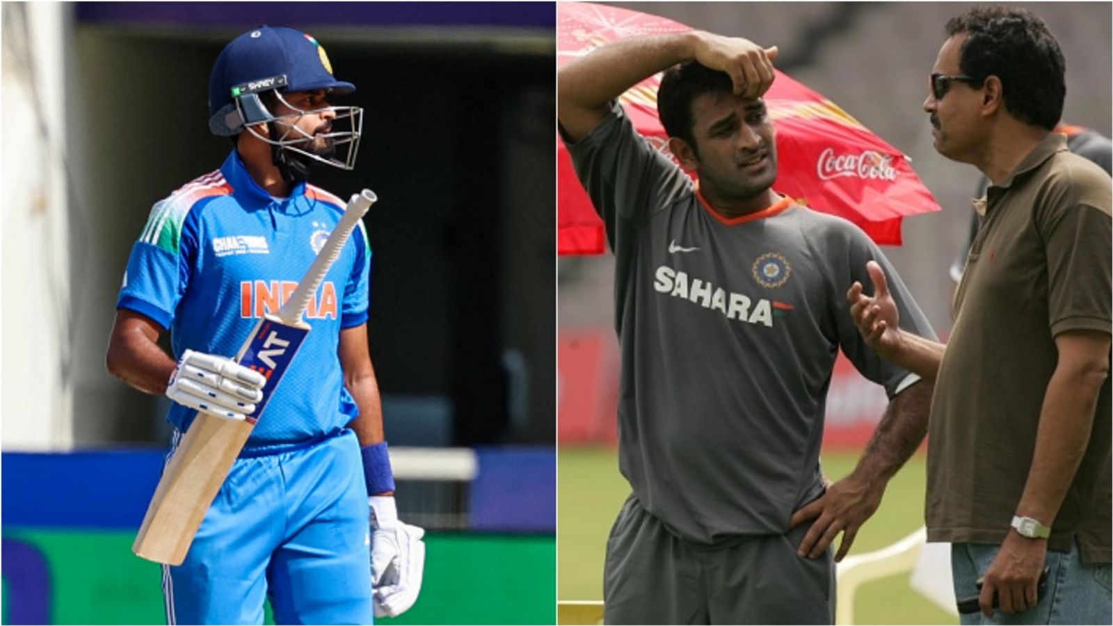 'I don't understand the difference between red-ball and white-ball cricket': India legend left confused by Shreyas Iyer taking break from first-class cricket India batter Shreyas Iyer; Former India captain MS Dhoni in conversation with former chief selector Dilip Vengsarkar.