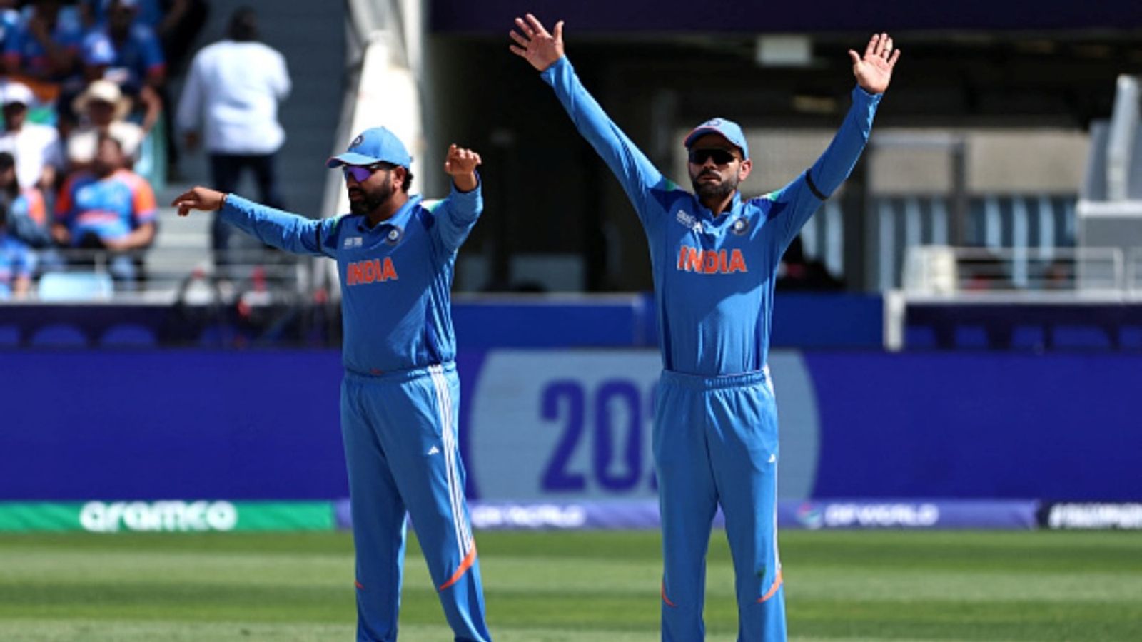 'I feel you cannot know or judge the form and fitness of such players because...': Ex-chief selector's blunt verdict on Rohit Sharma, Virat Kohli's selection for Australia ODIs India's captain Rohit Sharma (L) and teammate Virat Kohli set the field during the ICC Champions Trophy ODI semi-final match against Australia at the Dubai International Stadium in Dubai on March 4, 2025.