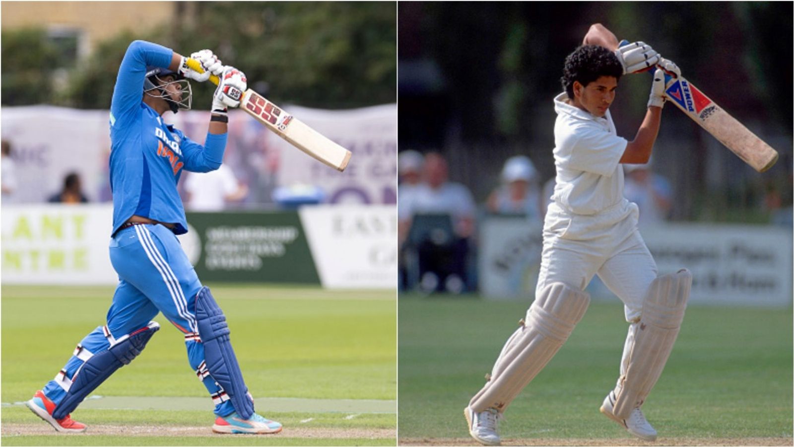 'At least send him on an India A tour': Rajasthan Royals's Director of High Performance wants Vaibhav Suryavanshi to be fast-tracked like Sachin Tendulkar 14-year-old Vaibhav Suryavanshi in action; A young Sachin Tendulkar plays a shot.