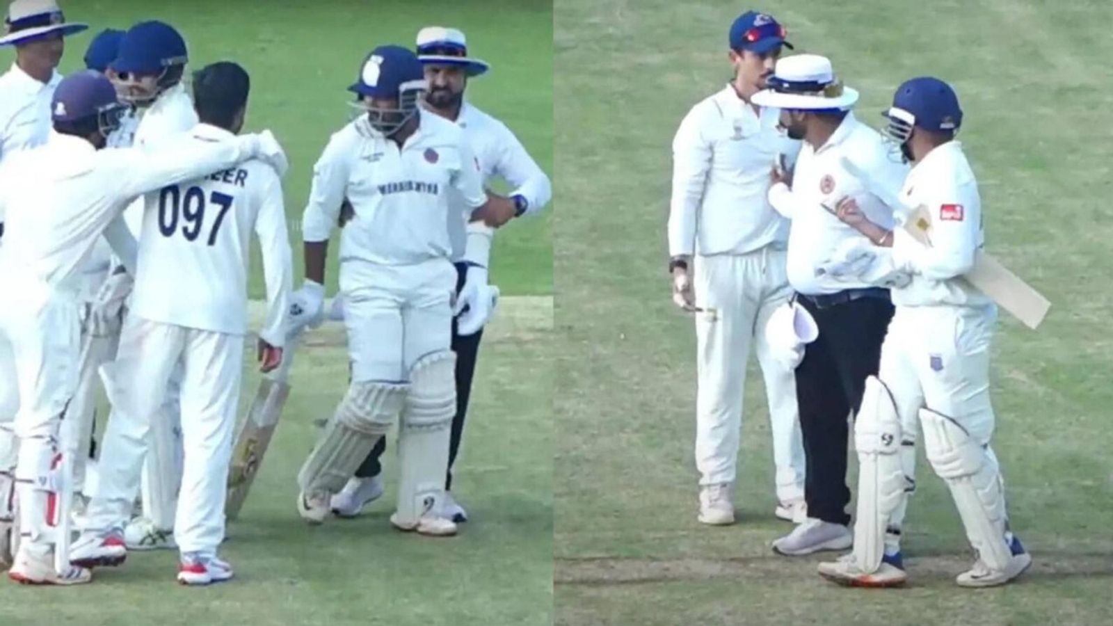 WATCH: Prithvi Shaw swings bat towards Musheer Khan, has heated verbal exchanges with Mumbai players in viral video WATCH: Prithvi Shaw swings bat towards Musheer Khan, has heated verbal exchanges with Mumbai players in viral video