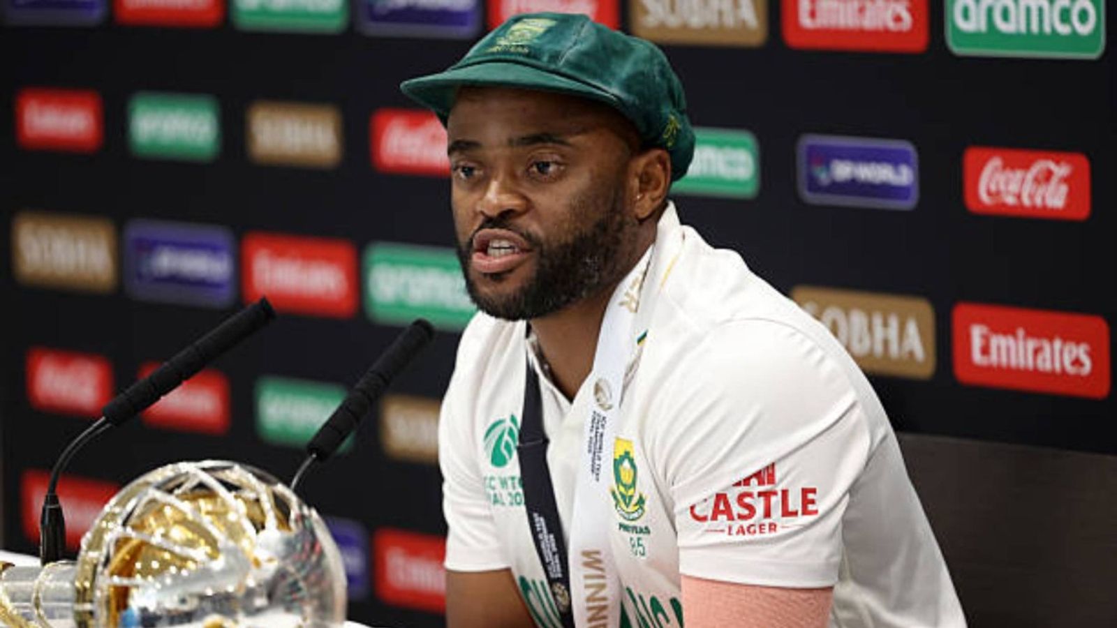 'We won't be in shock...': South Africa captain Temba Bavuma prepared to conquer spin-friendly pitches in India Temba Bavuma in this frame