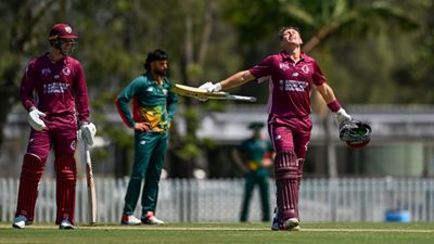 Dropped from ODI squad vs India, Marnus Labuschagne sends message to selectors with 91-ball 105 in One-Day Cup; watch video Marnus Labuschagne