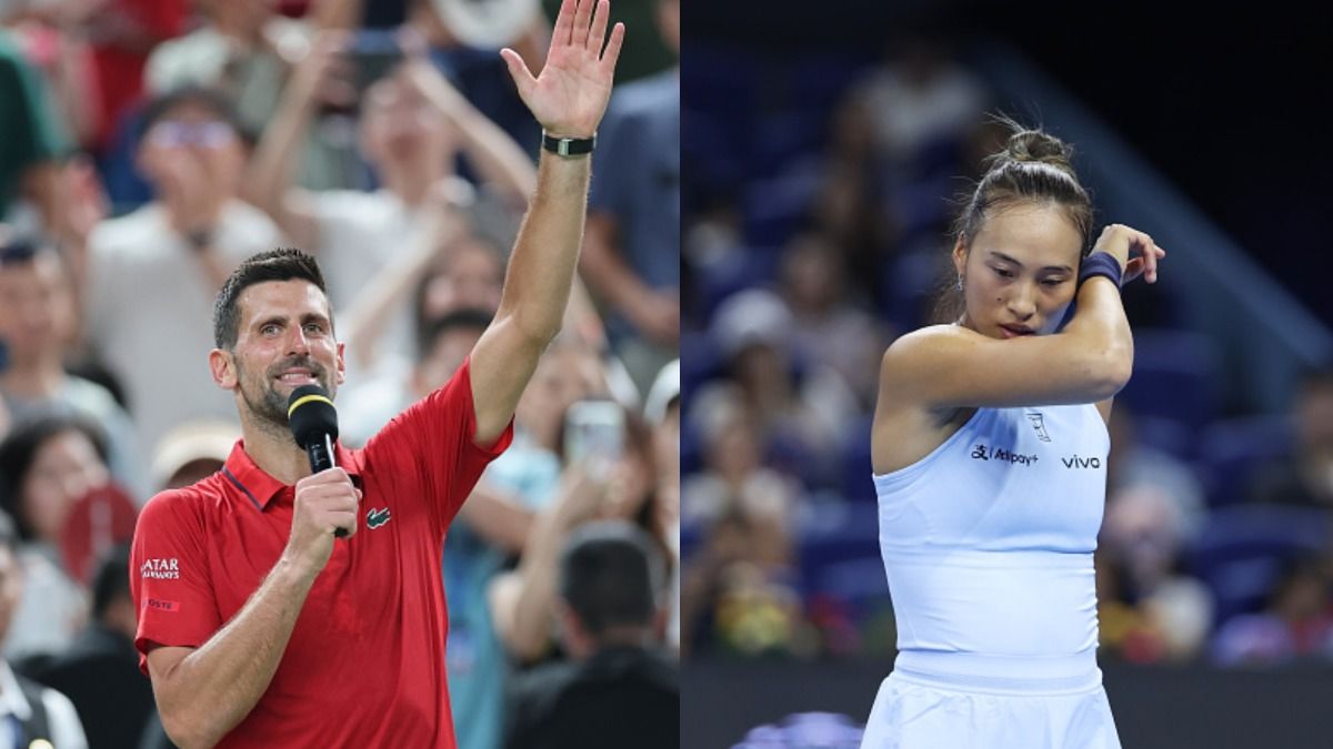 Novak Djokovic shares words of wisdom for injured Qinwen Zheng: "I think she’s got..." Novak Djokovic shares words of wisdom for injured Qinwen Zheng: "I think she’s got..."