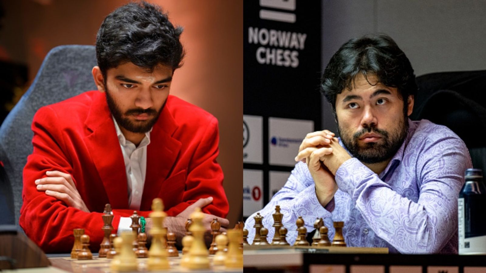 D Gukesh vs Hikaru Nakamura: Date set after viral king-throwing moment D Gukesh and Hikaru Nakamura in the frame (Image via Getty)