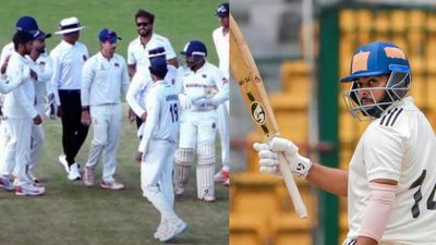 Prithvi Shaw apologises to Musheer Khan after ugly spat during Ranji Trophy warm-up match, says 'I am like an...' Prithvi Shaw apologises to Musheer Khan after ugly spat during Ranji Trophy warm-up match