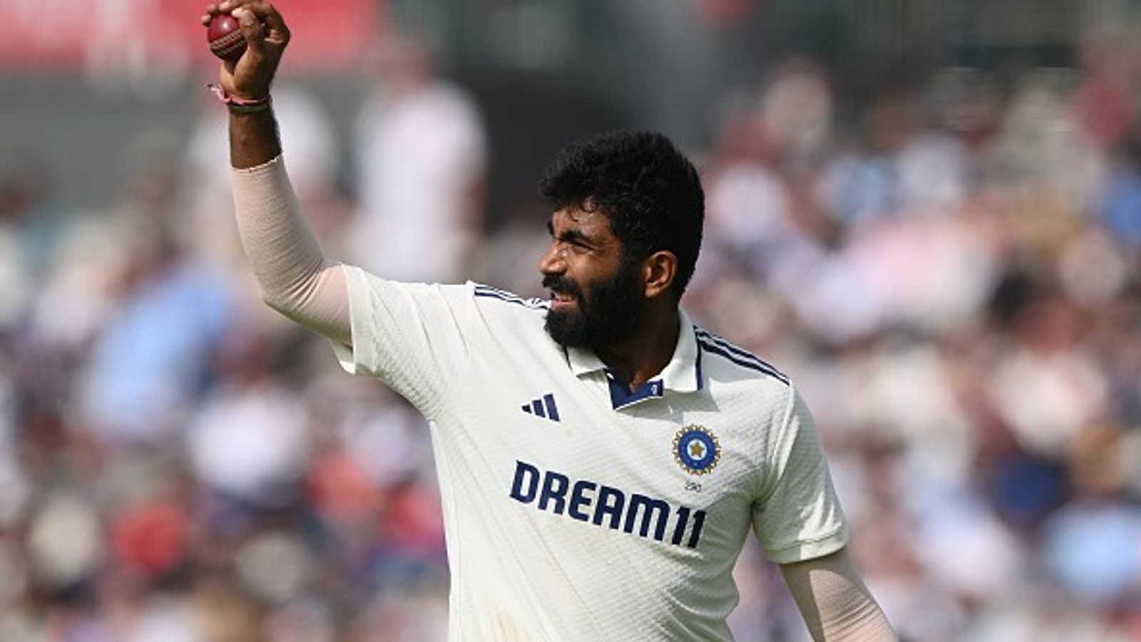 IND vs WI: Jasprit Bumrah scripts history, becomes first-ever Indian pacer to taste this rare glory in international cricket India's pace spearhead Jasprit Bumrah in this frame