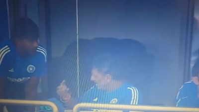 Watch: Animated Sitanshu Kotak gives Sai Sudharsan a dressing-down for missing well-deserved century on Day 1 of 2nd Test against WI Watch: Animated Sitanshu Kotak gives Sai Sudharsan a dressing-down for missing well-deserved century on Day 1 of 2nd Test against WI