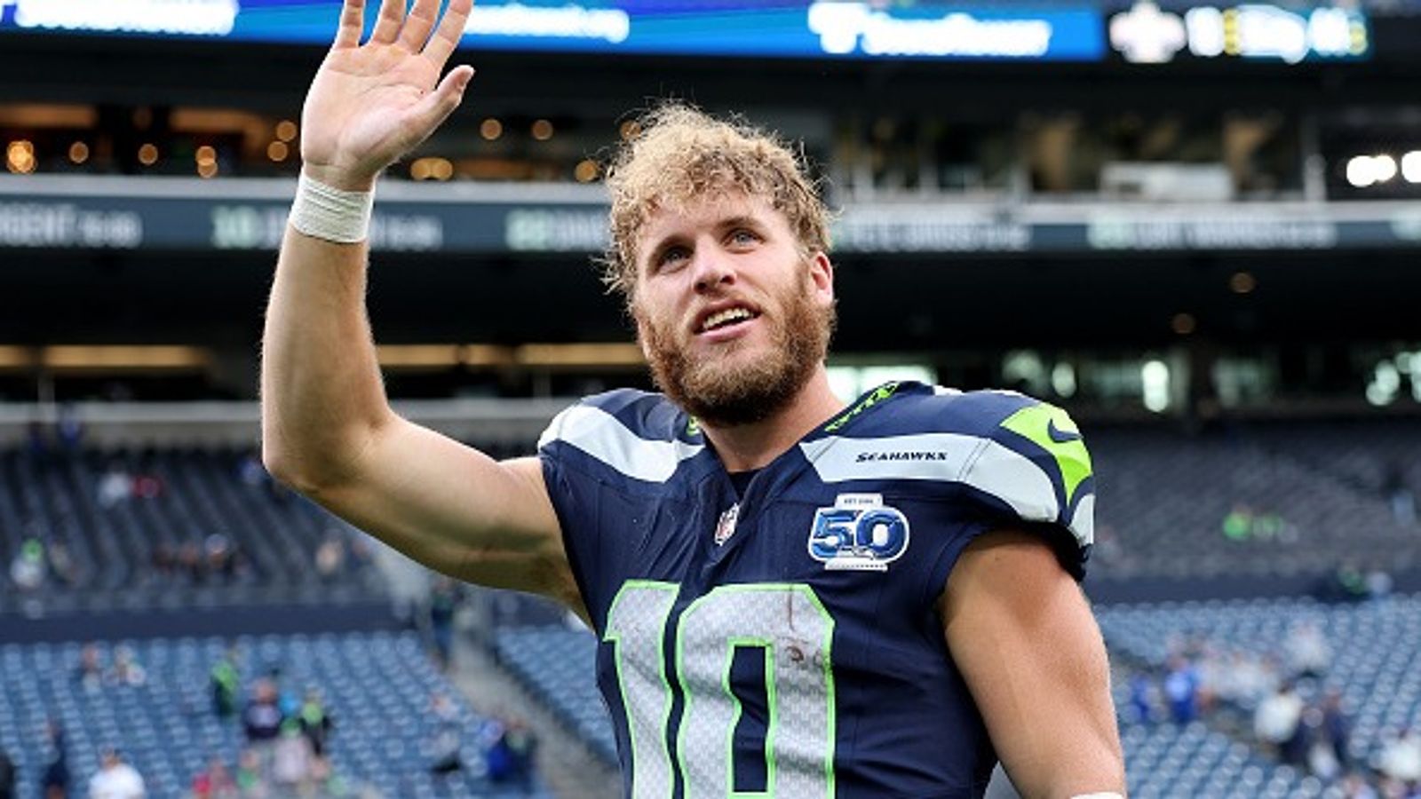 Copper Kupp's wife Anna Marie posts romantic family moments with Seahawks star Cooper Kupp in the frame.