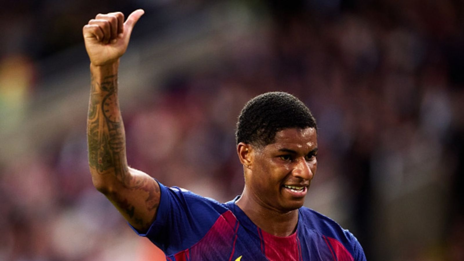 Marcus Rashford’s next chapter confirmed as English star shines with Catalan club Marcus Rashford in the frame (Image via Getty)