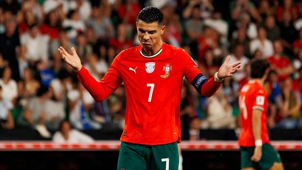 Cristiano Ronaldo shares five-word reaction as Ruben Neves' late goal secures Portugal win after missed penalty