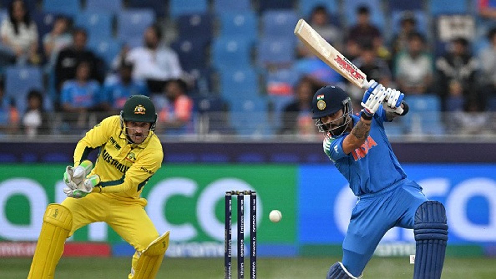 'His favourite hunting ground, and now he’s making...': Harbhajan Singh predicts Virat Kohli's centuries in ODI series against Australia India's Virat Kohli plays a shot during the ICC Champions Trophy one-day international (ODI) semi-final cricket match between Australia and India at the Dubai International Stadium in Dubai