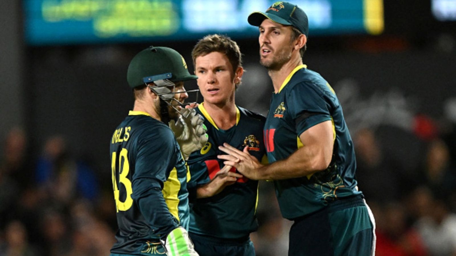 IND vs AUS: Huge setback for Australia, two star players ruled out of 1st ODI vs India, temporary replacements called up Australia's Adam Zampa (C) celebrates his wicket of South Africa's Tristan Stubbs with his teammates during the third T20I of the series in Cairns on August 16, 2025.